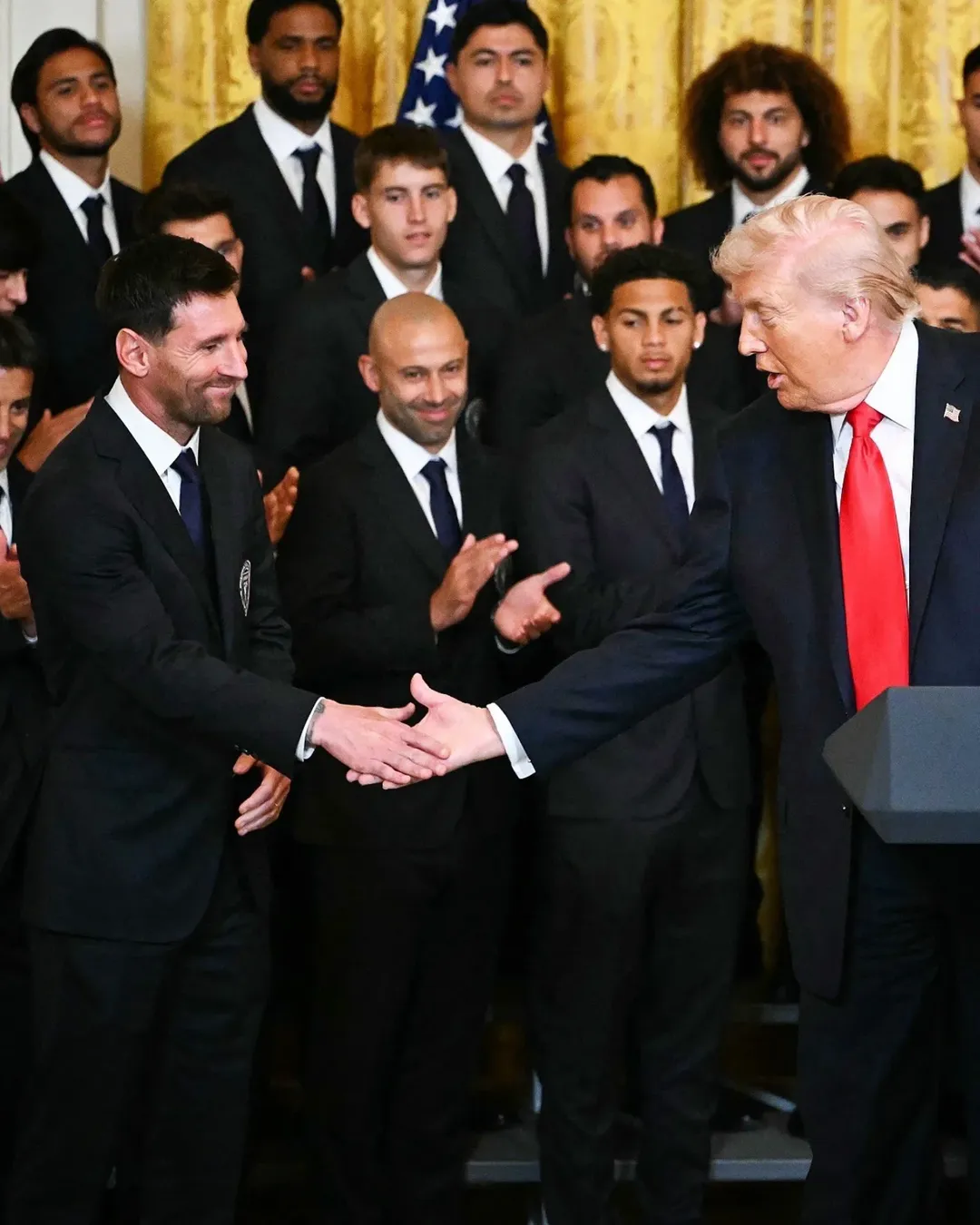 Donald Trump yakiriye Lionel Messi muri White House kunshuro yambere 1772772832105img 4389