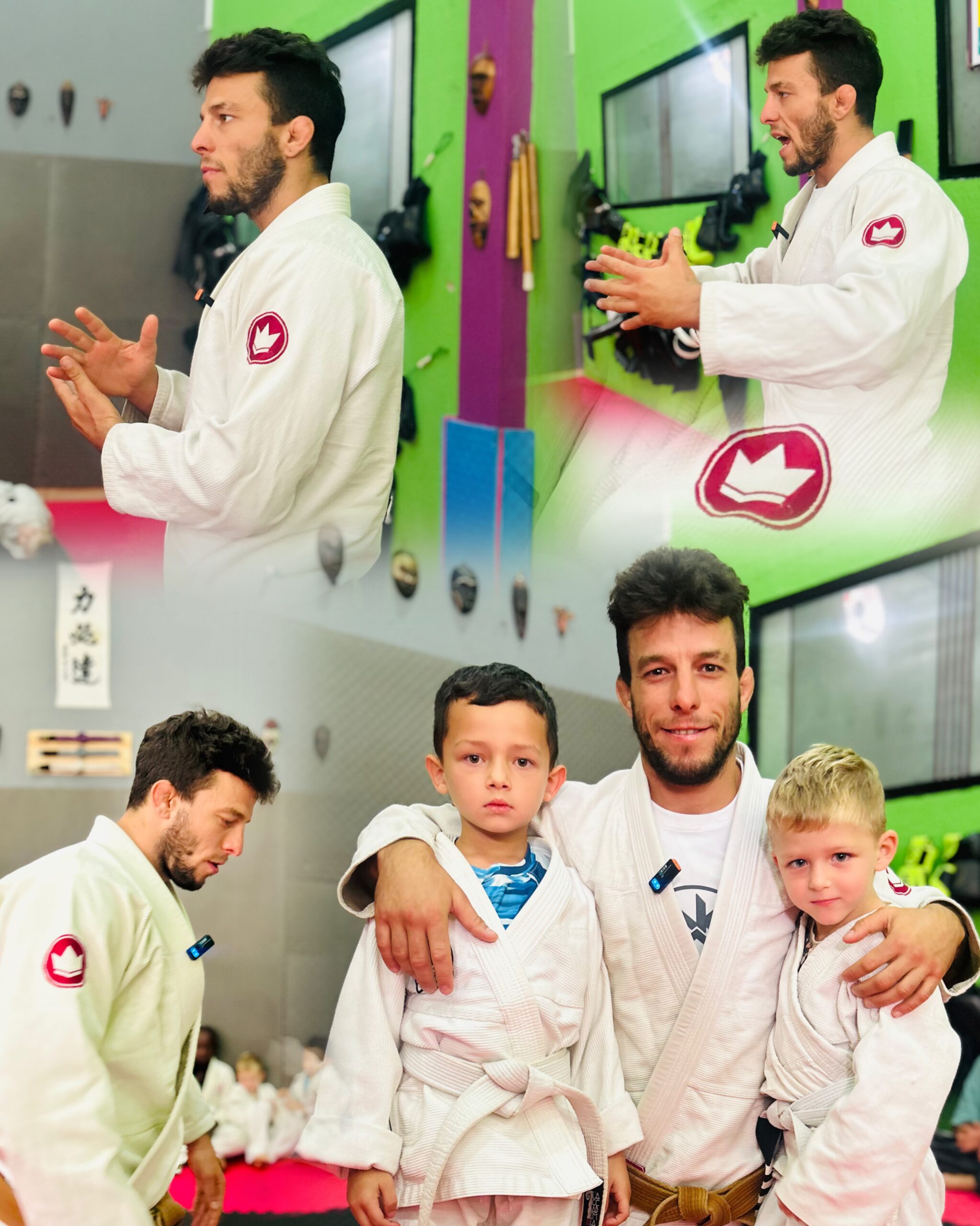 Brazilian Jiu-Jitsu (BJJ) in Kigali head coach Lorenzo Caldarelli